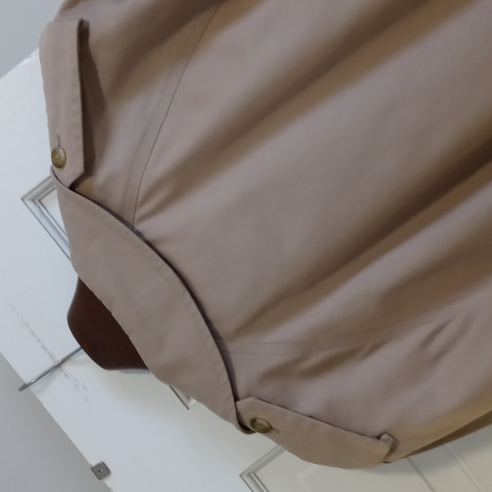 💎VTG Burberry💎 - Men's Classic Trench Coat w/Removeable Wool/Camel Hair Lining - Picture 9 of 16